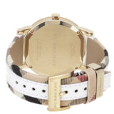Burberry The City White Dial White Leather Strap Watch for Women - BU9015 Buy Now By Burberry