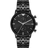 Emporio Armani Chronograph Black Dial Black Steel Strap Watch For Men - AR1934 Buy Now By Emporio Armani