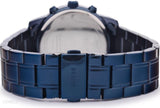 Guess Sunrise Multifunction Blue Dial Blue Steel Strap Watch for Women - W0448L10 Buy Now By Guess