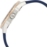 Guess Odyssey Multifunction Blue Dial Blue Rubber Strap Watch For Men - W1108G4 Buy Now By Guess