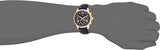Guess Horizon Chronograph Quartz Black Dial Black Leather Strap Watch For Men - W0380G7 Buy Now By Guess