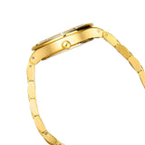 Guess Glisten Analog Gold Dial Gold Steel Strap Watch For Women - W13576l1 Buy Now By Guess