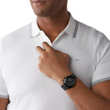 Michael Kors Runway Chronograph Black Dial Black Steel Strap Watch for Men - MK8157 Buy Now By Michael Kors