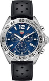 Tag Heuer Formula 1 Chronograph Blue Dial Black Rubber Strap Watch for Men - CAZ101K.FT8024 Buy Now By Tag Heuer