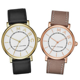 Marc Jacobs Roxy White Dial Cement Brown Leather Strap Watch for Women - MJ1533 Buy Now By Marc Jacobs