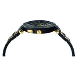 Versace V-Race Analog Quartz Black Dial Two Tone Steel Strap Watch For Men - VEBV00619 Buy Now By Versace