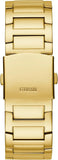 Guess Queen Quartz Gold Dial Gold Steel Strap Watch For Men - GW0497G2 Buy Now By Guess