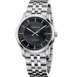 Calvin Klein Infinity Black Dial Silver Steel Strap Watch for Men - K5S34141 Buy Now By Calvin Klein