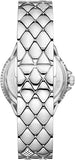 Michael Kors Camille Pave Crystals Silver Dial Silver Steel Strap Watch for Women - MK4804 Buy Now By Michael Kors