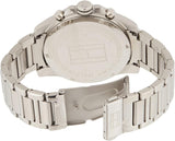 Tommy Hilfiger Iconic Quartz Black Dial Silver Steel Strap Watch for Men - 1791564 Buy Now By Tommy Hilfiger