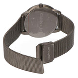 Calvin Klein Minimal Grey Dial Grey Mesh Bracelet Watch for Men - K3M517P4 Buy Now By Calvin Klein