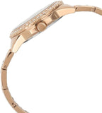 Guess Sassy Quartz White Dial Rose Gold Steel Strap Watch For Women - W0705L3 Buy Now By Guess
