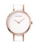 Calvin Klein Seduce White Dial Two Tone Steel Strap Watch for Women - K4E2N616 Buy Now By Calvin Klein