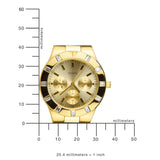 Guess Glisten Analog Gold Dial Gold Steel Strap Watch For Women - W13576l1 Buy Now By Guess