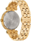 Versace Greca Sport Quartz Black Dial Gold Steel Strap Watch for Men - VEZ300721 Buy Now By Versace