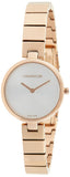 Calvin Klein Authentic White Dial Rose Gold Steel Strap Watch for Women - K8G23646 Buy Now By Calvin Klein