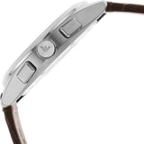 Emporio Armani Claudio Chronograph Brown Dial Brown Leather Strap Watch For Men - AR11482 Buy Now By Emporio Armani