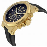 Michael Kors Dylan Chronograph Black Dial Black Rubber Strap Watch For Women - MK8556 Buy Now By Michael Kors