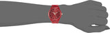 Michael Kors Slim Runway Red Dial Red Steel Strap Watch For Women - MK3895 Buy Now By Michael Kors