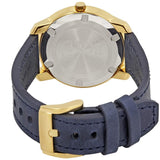 Movado Bold Gold Dial Blue Leather Strap Watch For Men - 3600469 Buy Now By Movado