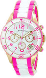 Marc Jacobs Rock Chronograph White Dial Two Tone Silicone Strap Watch for Women - MBM2593 Buy Now By Marc Jacobs