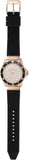 Michael Kors Everest Analog Rose Gold Dial Black Silicone Strap Watch For Women - MK7358 Buy Now By Michael Kors