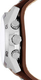 Fossil Coachman Chronograph Black Dial Brown Leather Strap Watch for Men - CH2891 Buy Now By Fossil