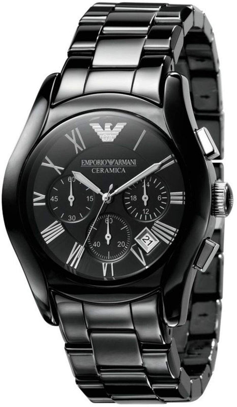 Emporio Armani Black Ceramic Dial Ceramic Strap Watch For Women - AR1401 Buy Now By Emporio Armani