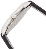 Calvin Klein Minimalist White Dial Black Leather Strap Watch for Men - K3M211C6 Buy Now By Calvin Klein