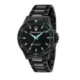 Maserati SFIDA Aqua Edition Analog Black Dial Black Steel Strap Watch For Men - R8853144001 Buy Now By Maserati