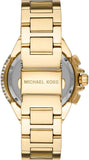 Michael Kors Camille Chronograph White Dial Gold Steel Strap Watch For Women - MK6994 Buy Now By Michael Kors