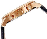 Guess Horizon Chronograph Blue Dial Blue Leather Strap Watch For Men - W0380G5 Buy Now By Guess