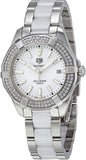 Tag Heuer Aquaracer Diamonds White Dial Two Tone Steel Strap Watch for Women - WAY131F.BA0914 Buy Now By Tag Heuer