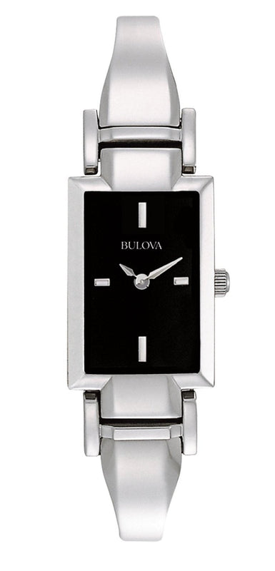 Bulova Classic Collection Black Dial Silver Steel Strap Watch for Women - 96L138 Buy Now By Bulova