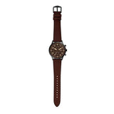 Fossil Retro Pilot Chronograph Brown Dial Brown Leather Strap Watch for Men - FS5833 Buy Now By Fossil