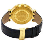 Versace Race GMT Blue Dial Blue Leather Strap Watch For Men - 29G70D282 Buy Now By Versace