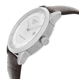 Tissot Luxury Powermatic 80 Silver Dial Brown Leather Strap Watch For Men - T086.407.16.031.00 Buy Now By Tissot