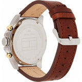Tommy Hilfiger Decker Blue Dial Brown Leather Strap Watch for Men - 1791561 Buy Now By Tommy Hilfiger