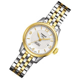 Tissot Le Locle Automatic Small Lady White Dial Two Tone Steel Strap Watch For Women - T41.2.183.34 Buy Now By Tissot