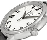 Tissot T Classic Carson White Dial Black Leather Strap Watch for Men - T085.410.16.013.00 Buy Now By Tissot