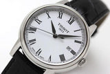Tissot T Classic Carson White Dial Black Leather Strap Watch for Men - T085.410.16.013.00 Buy Now By Tissot