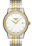 Tissot T Classic Carson Quartz White Dial Two Tone Steel Strap Watch for Men - T085.410.22.011.00 Buy Now By Tissot