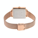 Armani Exchange Lola Quartz Silver Dial Rose Gold Mesh Strap Watch For Women - AX5802 Buy Now By Armani Exchange