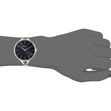 Calvin Klein Graphic Black Dial Silver Steel Strap Watch for Women - K7E23141 Buy Now By Calvin Klein