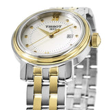 Tissot T Classic Bridgeport Mother of Pearl Dial Two Tone Steel Strap Watch For Women - T097.010.22.116.00 Buy Now By Tissot