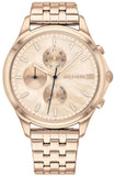 Tommy Hilfiger Whitney Chronograph Quartz Rose Gold Dial Rose Gold Steel Strap Watch For Women - 1782120 Buy Now By Tommy Hilfiger