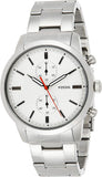 Fossil Townsman White Dial Silver Steel Strap Watch for Men - FS5346 Buy Now By Fossil