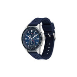 Tommy Hilfiger Austin Quartz Blue Dial Blue Rubber Strap Watch for Men - 1791635 Buy Now By Tommy Hilfiger