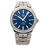 Tag Heuer Link Automatic Blue Dial Silver Steel Strap Watch for Men - WBC2112.BA0603 Buy Now By Tag Heuer