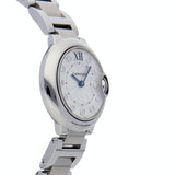 Cartier Ballon Bleu de Cartier Diamonds Silver Dial Silver Steel Strap Watch for Women - WE902073 Buy Now By Cartier